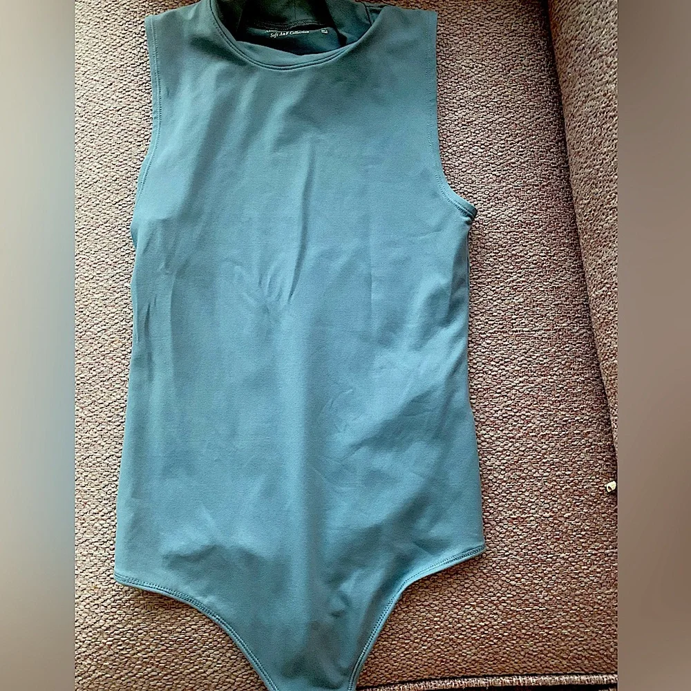 Abercrombie Bodysuit - soft a&f collection. Blue. Xs - Picture 1 of 5